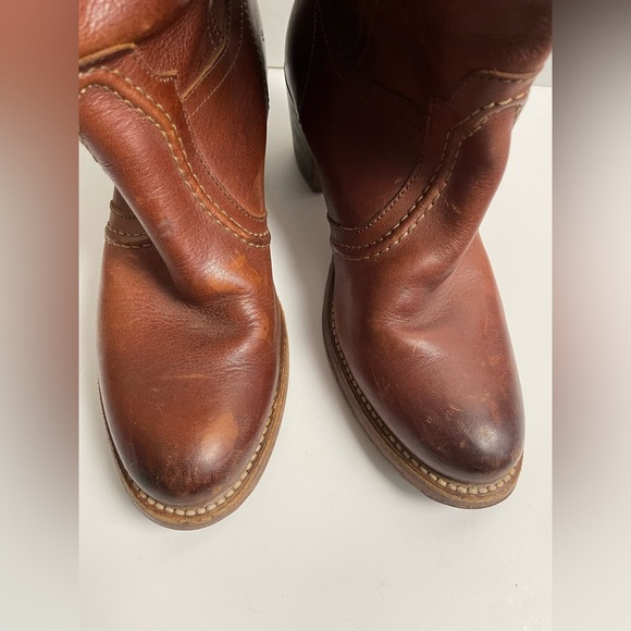 Frye Brown Heeled Boots for Women - Picture 6 of 6